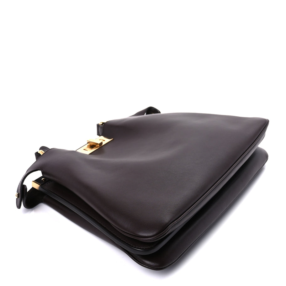 Fendi Vitello Medium Soft Peekaboo Mogano Image 7