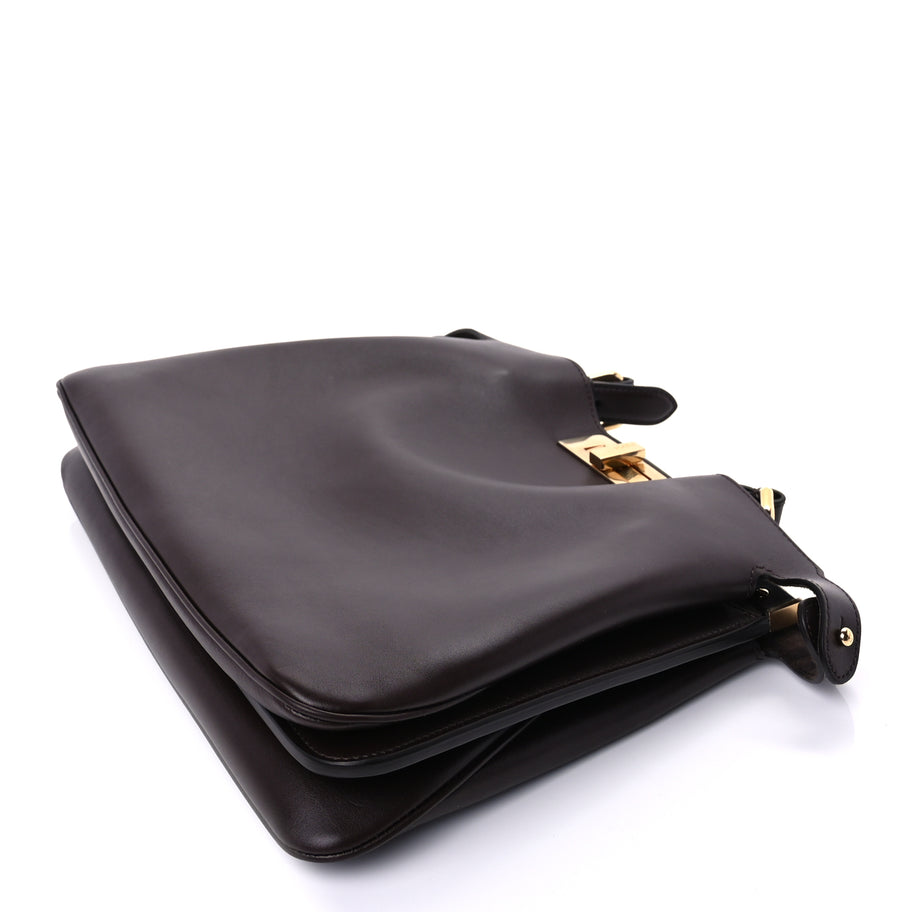 Fendi Vitello Medium Soft Peekaboo Mogano Image 8