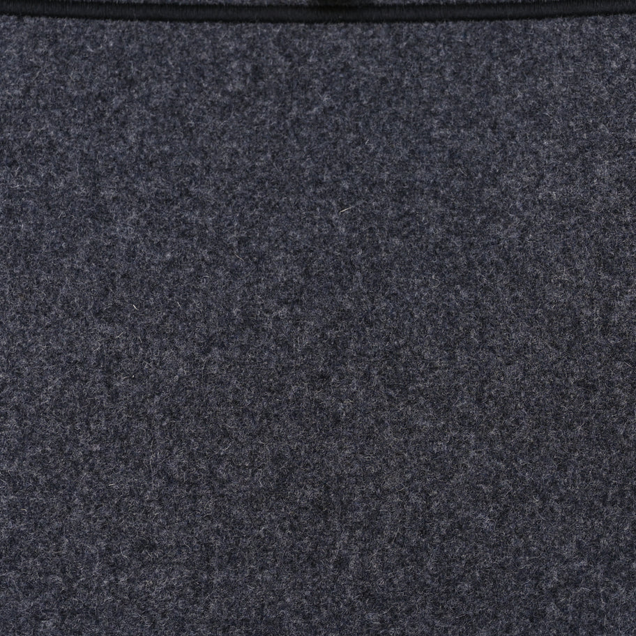 Fendi Melange Flannel Satin Threaded Edge Medium Peekaboo I SEE U Satchel Grigio Bois de Rose Image 6