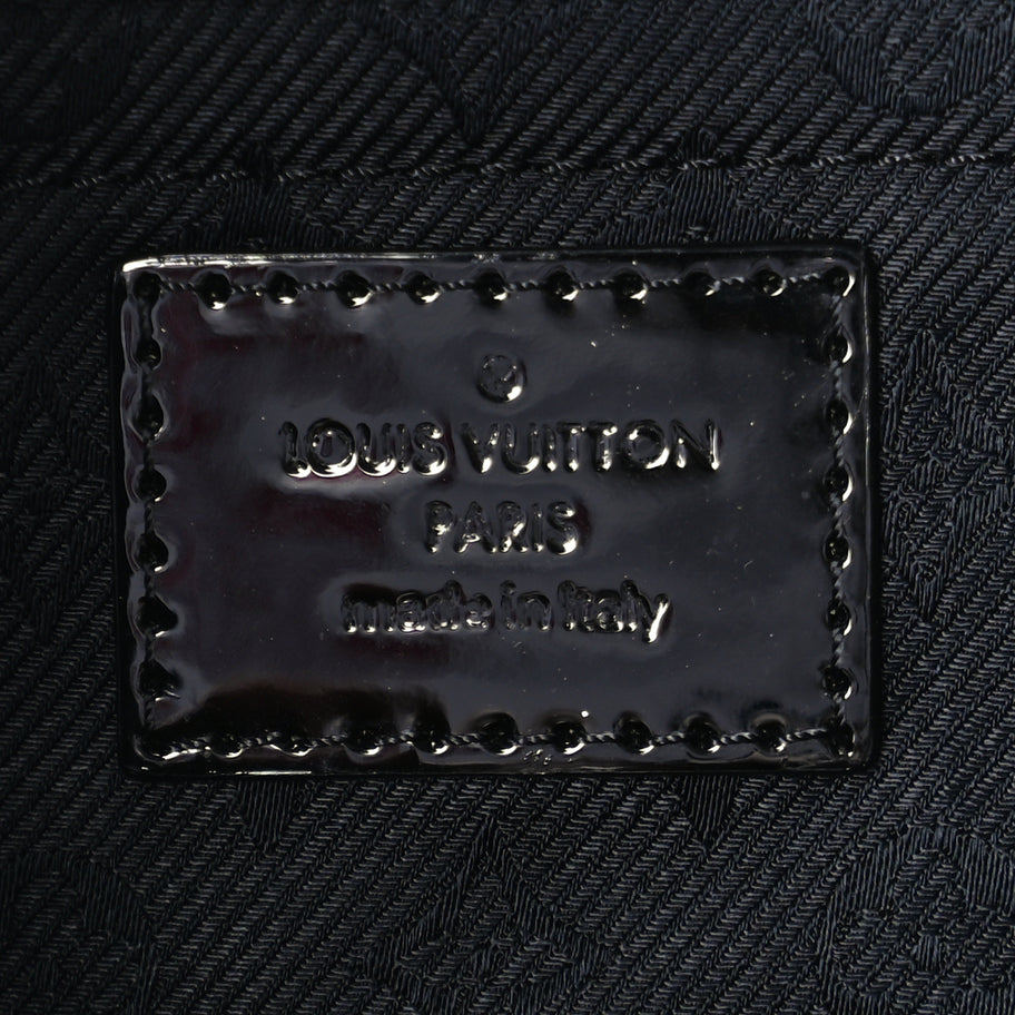 Louis Vuitton Calfskin Quilted Monogram Altair Clutch Black Image 6