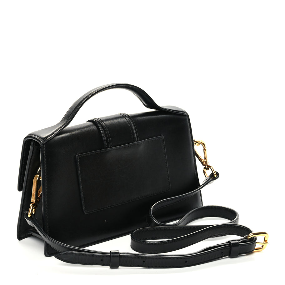 Jacquemus Smooth Calfskin Le Grand Bambino Black Image 2
