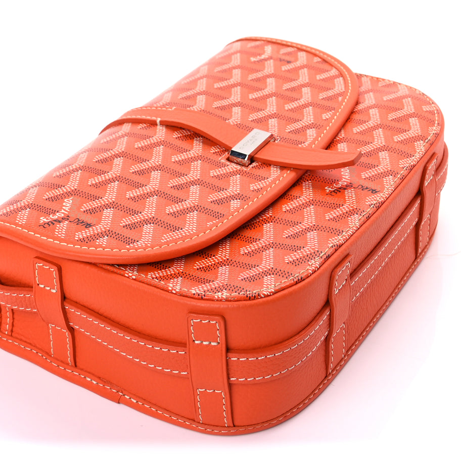 Goyard Goyardine Belvedere II PM Messenger Bag  Orange Image 7