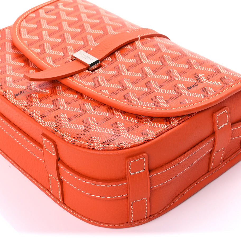 Goyard Goyardine Belvedere II PM Messenger Bag  Orange Image 8