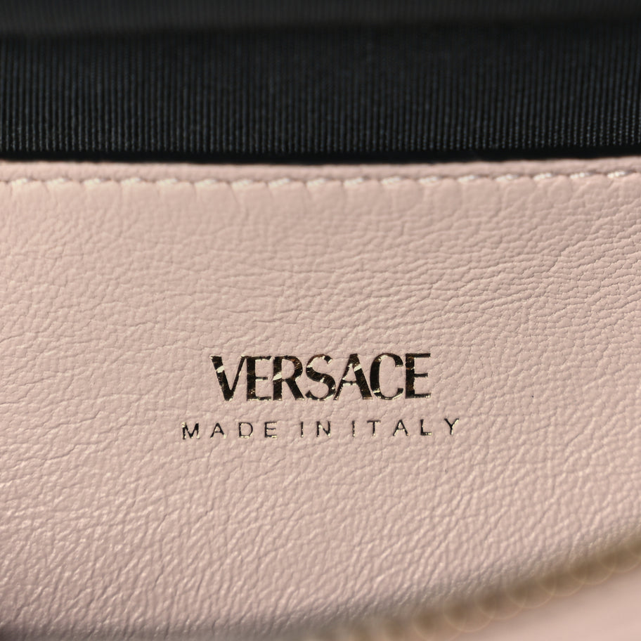 Versace Nappa Quilted Medusa Belt Bag Light Pink Image 5