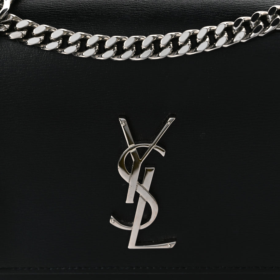 Saint Laurent Calfskin Medium Monogram Sunset Black Image 6