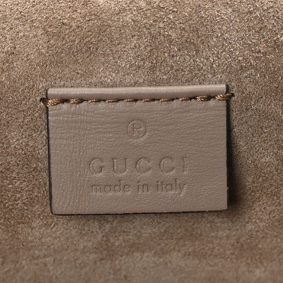 Gucci GG Supreme Monogram Small Dionysus Shoulder Bag Taupe Image 5
