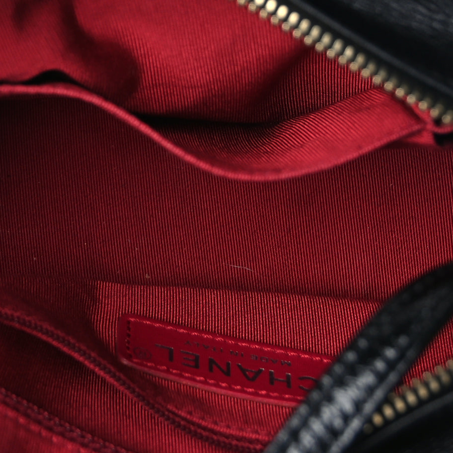 Chanel Aged Calfskin Chevron Quilted Small Gabrielle Hobo Image 4