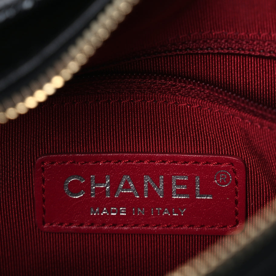 Chanel Aged Calfskin Chevron Quilted Small Gabrielle Hobo Image 5