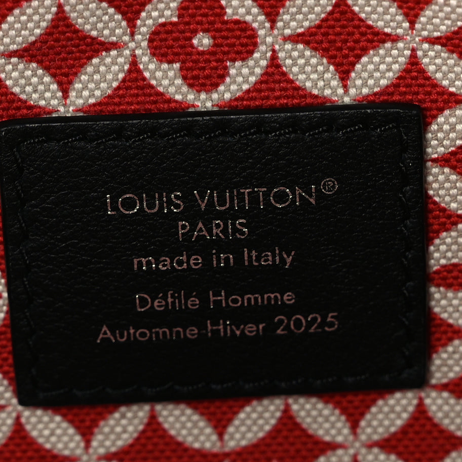 Louis Vuitton Calfskin Damier Scribble Keepall Bandouliere 50  Black White Image 5