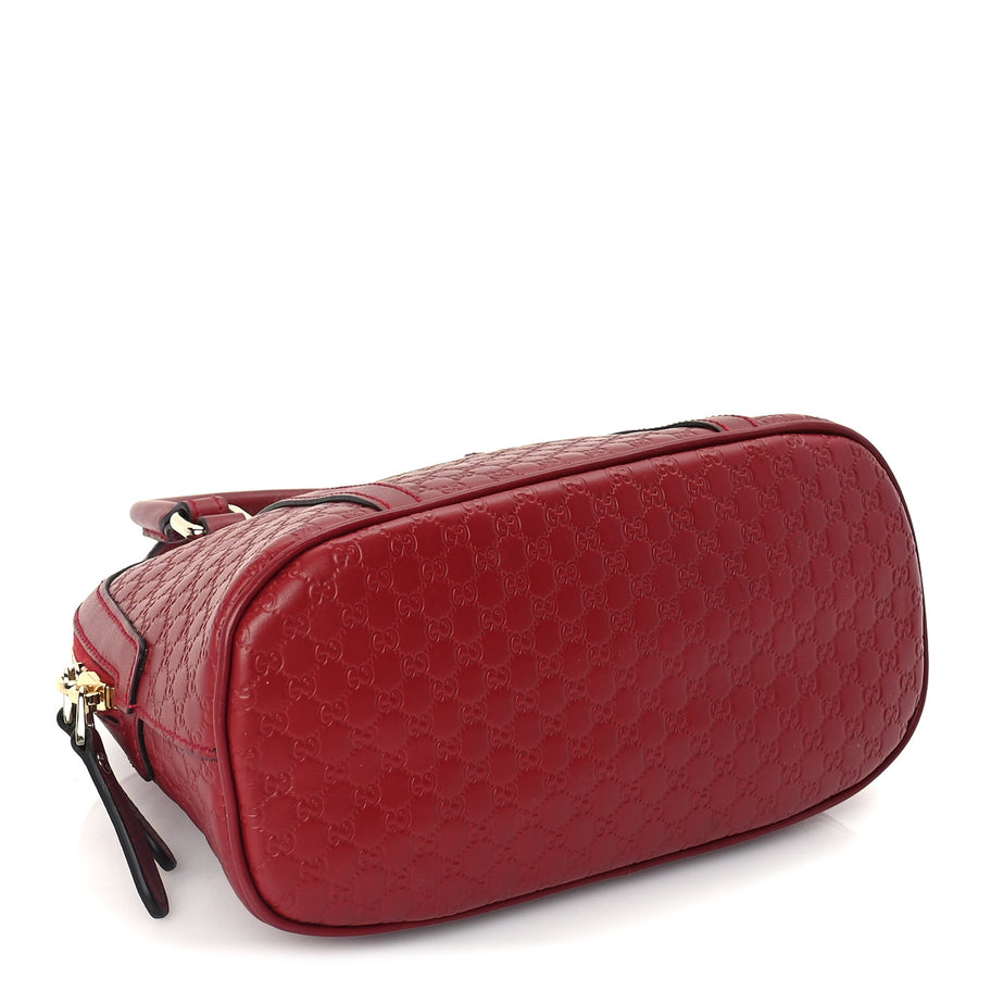 Gucci Soft Microguccissima Mini Dome Bag Rosso Image 3