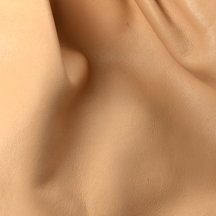 Bottega Veneta Smooth Butter Calf The Pouch Oversized Clutch Nude Image 7