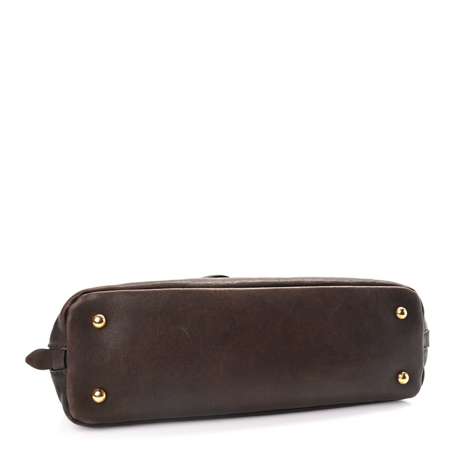 Miu Miu Nappa Aviator Regular Aventure Bag Briarwood Image 3