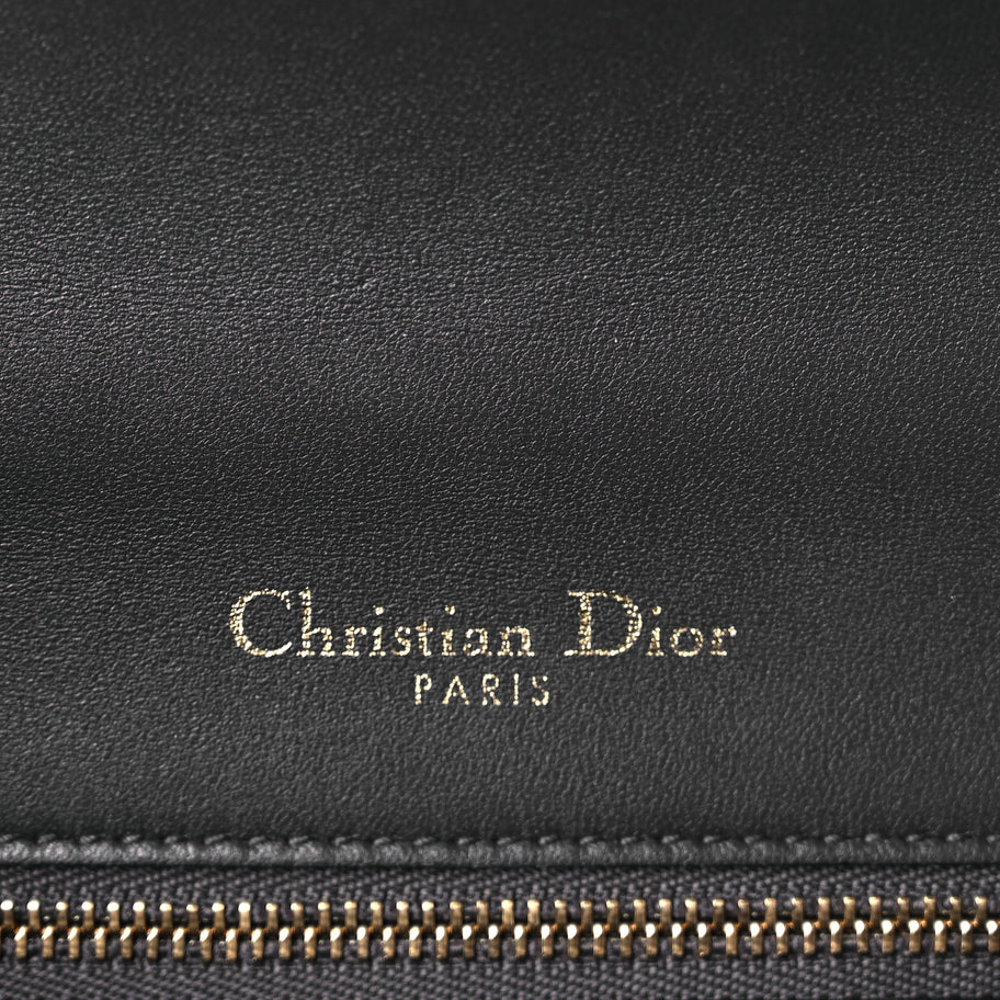 Christian Dior Metallic Patent Micro-Cannage Small Diorama Flap Bag Hyper Pink Image 5