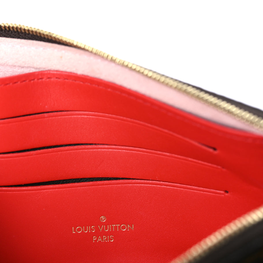 Louis Vuitton Monogram Blooming Flowers Double Zip Pochette Image 4