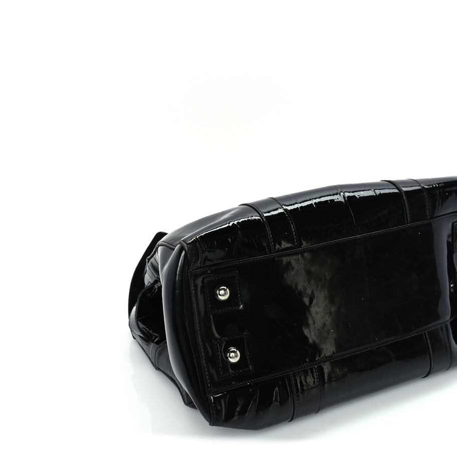 Mulberry Patent Bayswater  Black Image 7