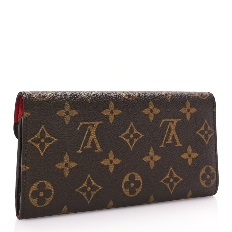 Louis Vuitton Monogram Josephine Wallet Red Image 3