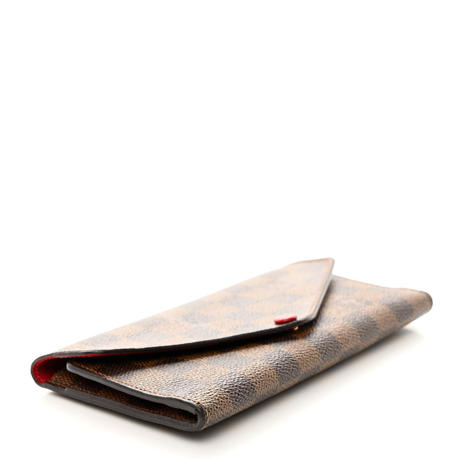 Louis Vuitton Monogram Josephine Wallet Red Image 4