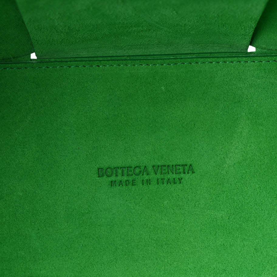 Bottega Veneta Nappa Maxi Intrecciato Medium Arco Tote  Pistachio Parakeet Image 5