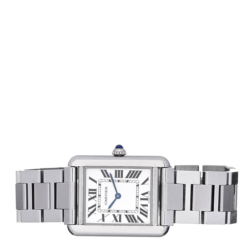  Cartier Stainless Steel 24mm Tank Solo Quartz Watch