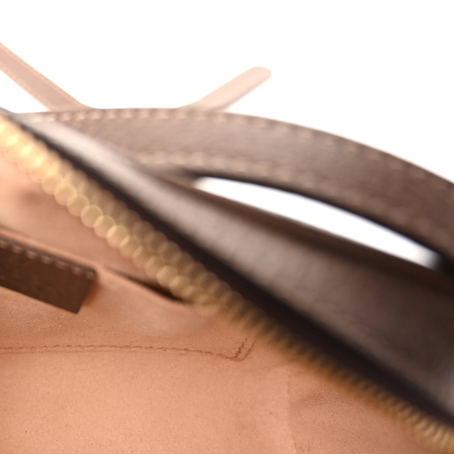 Gucci GG Supreme Monogram Web Mini Ophidia Shoulder Bag  Brown Image 5