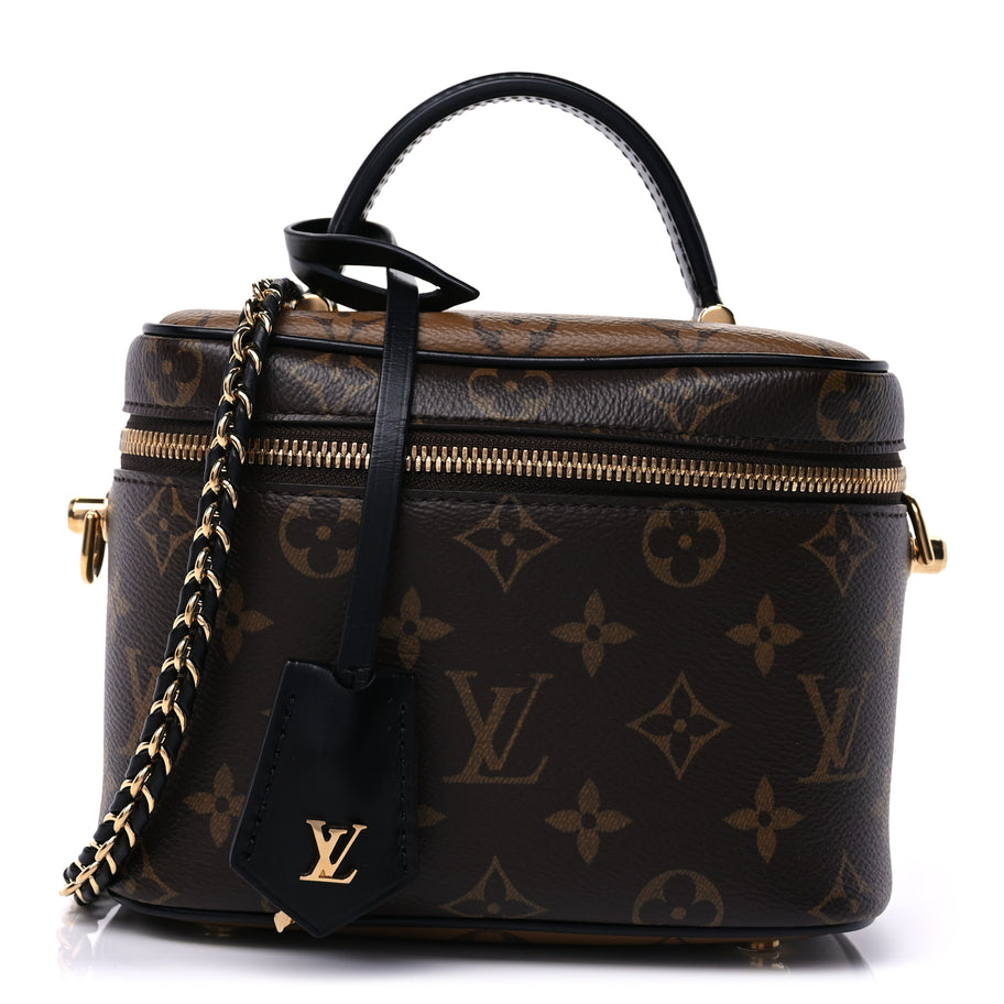 Louis Vuitton Reverse Monogram Vanity PM Black Image 2