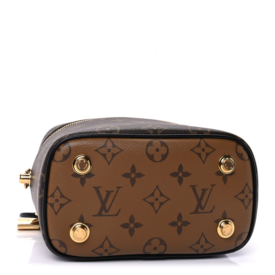 Louis Vuitton Reverse Monogram Vanity PM Black Image 4