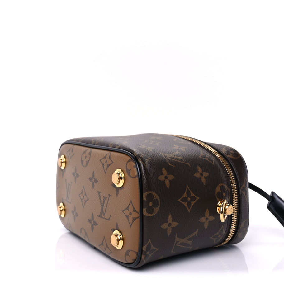 Louis Vuitton Reverse Monogram Vanity PM Black Image 8