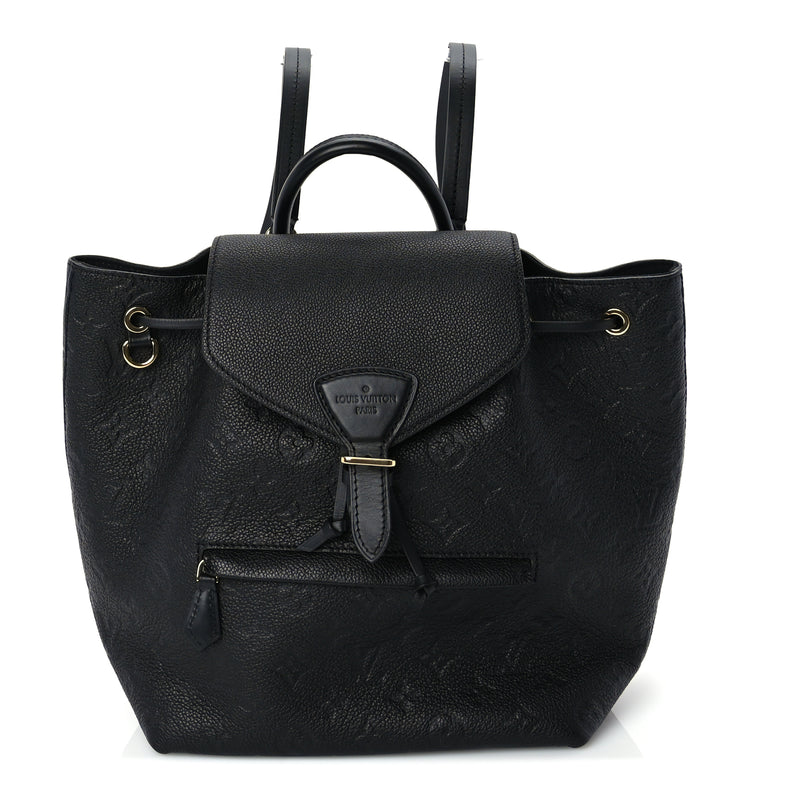  Louis Vuitton Empreinte Montsouris NM Backpack Black