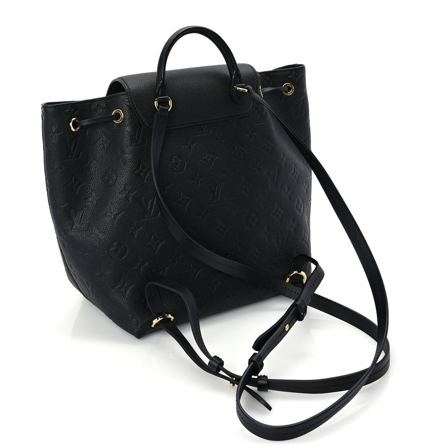 Louis Vuitton Empreinte Montsouris NM Backpack Black Image 3
