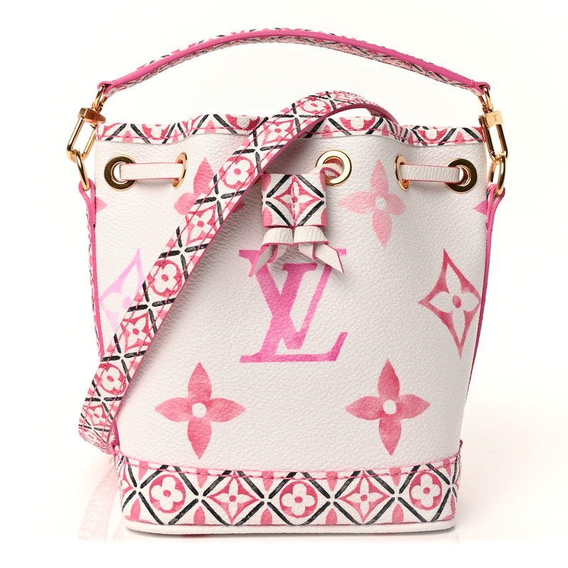  Louis Vuitton Monogram Giant By The Pool Nano Noe Rose