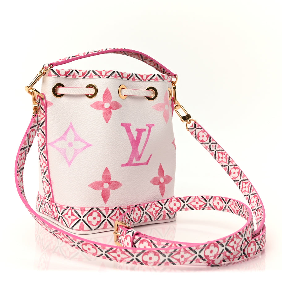 Louis Vuitton Monogram Giant By The Pool Nano Noe Rose Image 3