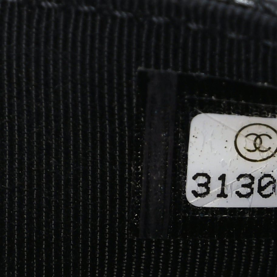 Chanel Caviar Quilted Wallet On Chain WOC Black Image 7