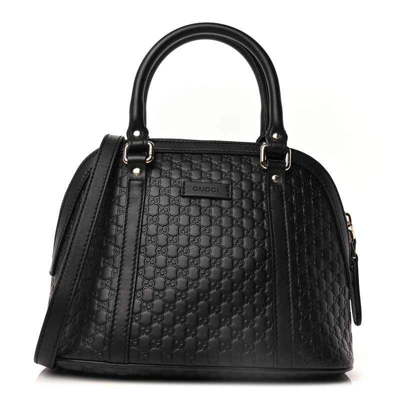  Gucci Microguccissima Mini Dome Bag Black