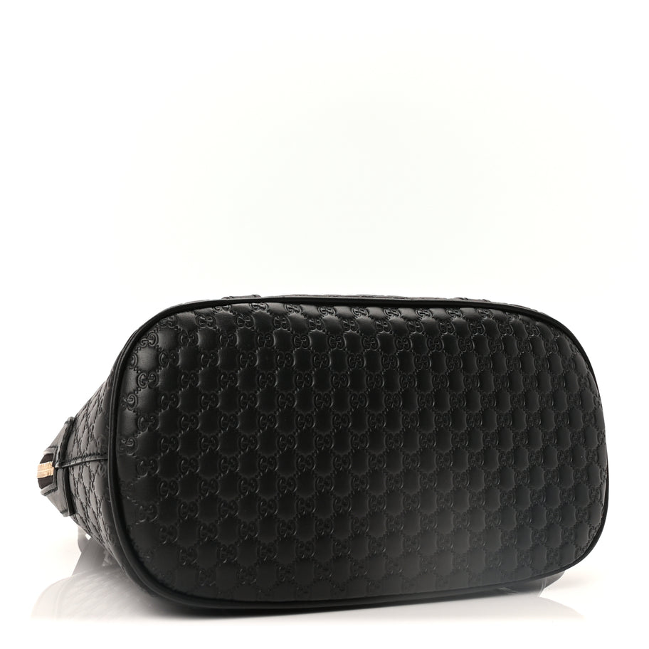 Gucci Microguccissima Mini Dome Bag Black Image 4