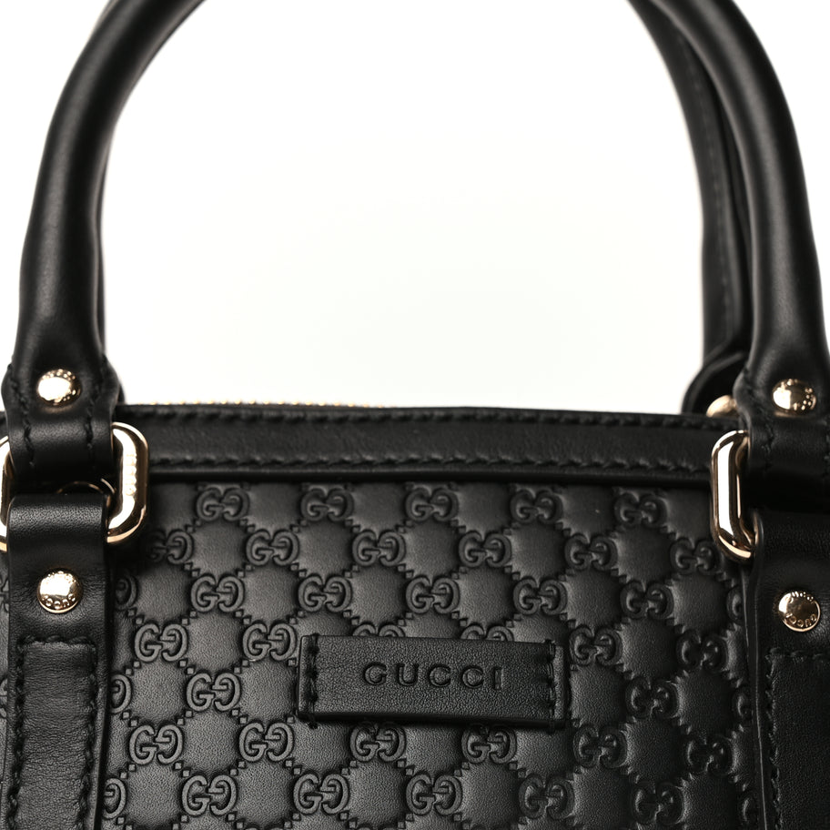 Gucci Microguccissima Mini Dome Bag Black Image 7