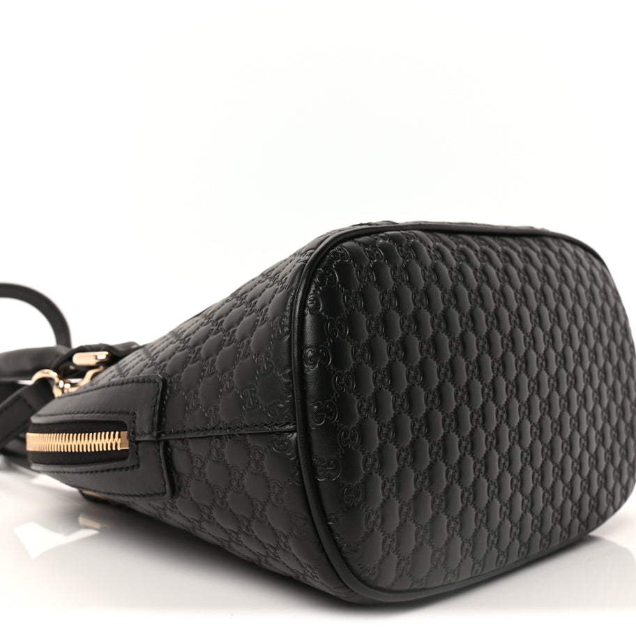 Gucci Microguccissima Mini Dome Bag Black Image 8