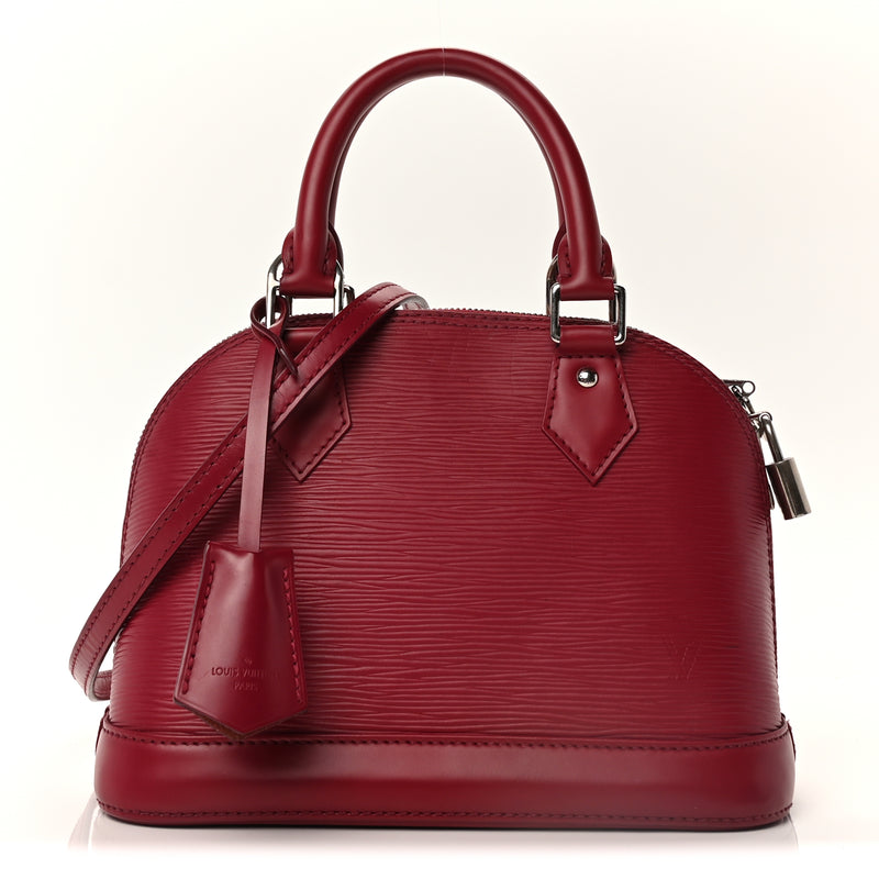  Louis Vuitton Epi Alma BB Fuchsia