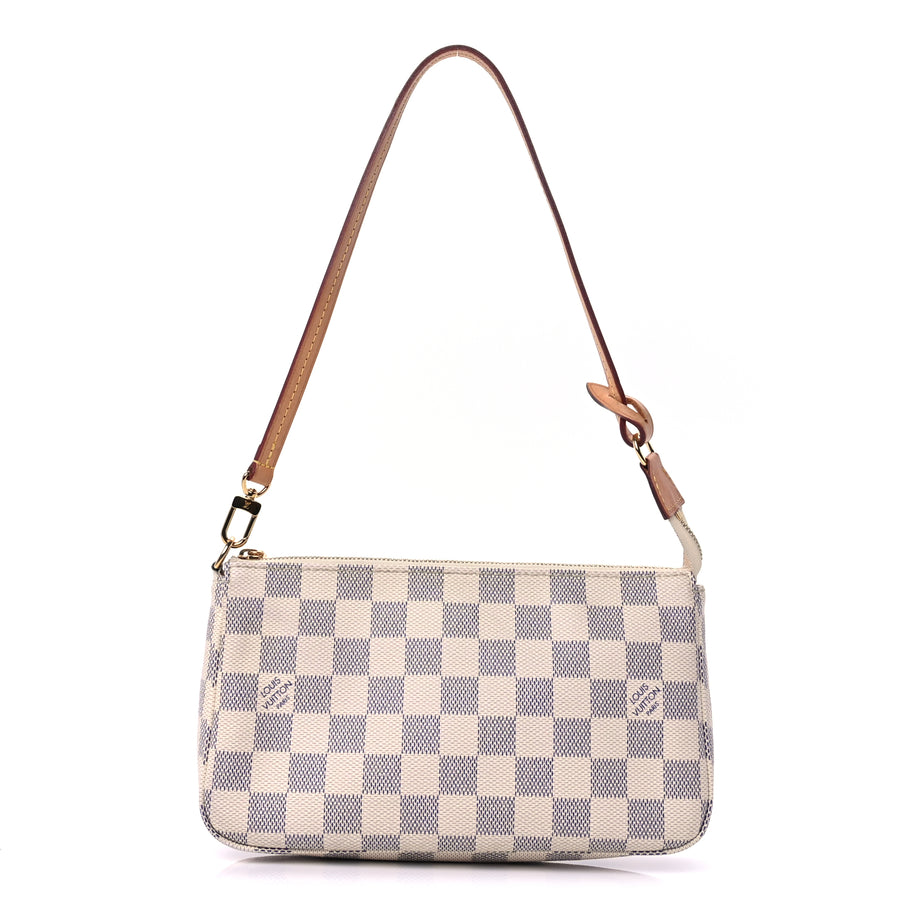 Louis Vuitton Damier Azur Pochette Accessories NM Image 2