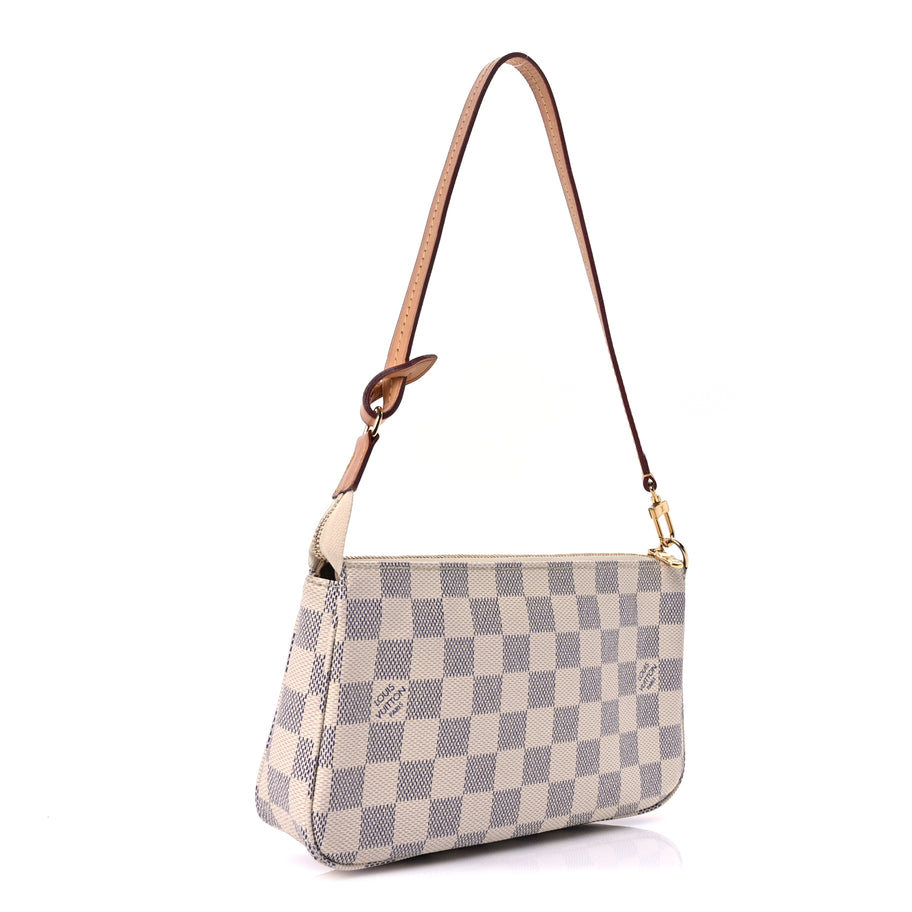 Louis Vuitton Damier Azur Pochette Accessories NM Image 3