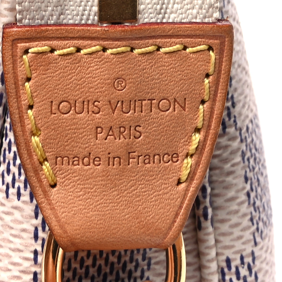 Louis Vuitton Damier Azur Pochette Accessories NM Image 6