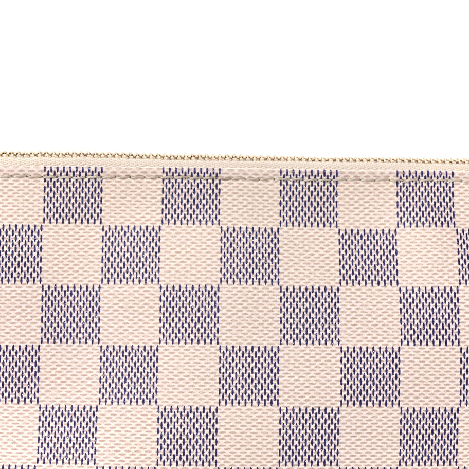Louis Vuitton Damier Azur Pochette Accessories NM Image 7