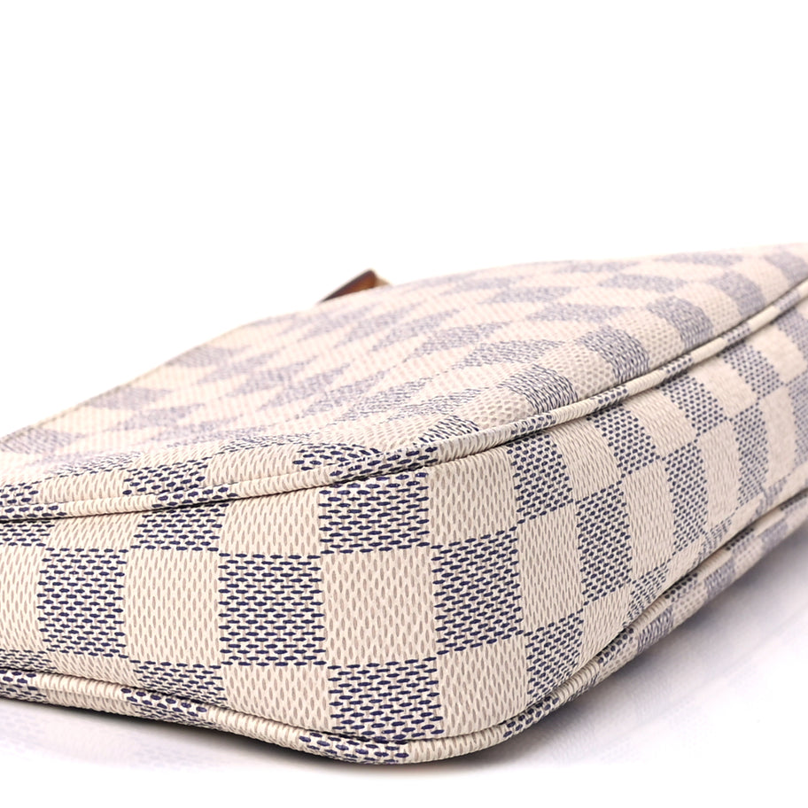 Louis Vuitton Damier Azur Pochette Accessories NM Image 8