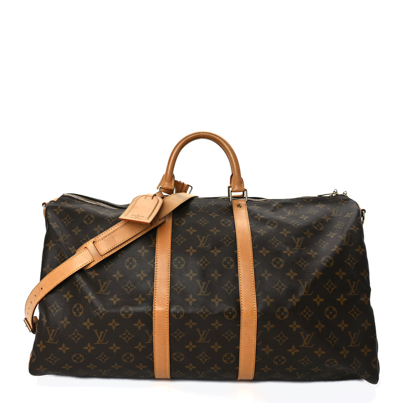  Louis Vuitton Monogram Keepall Bandouliere 55