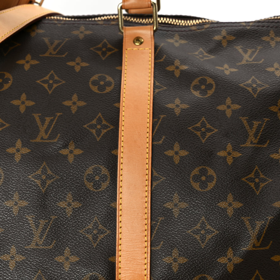Louis Vuitton Monogram Keepall Bandouliere 55 Image 7