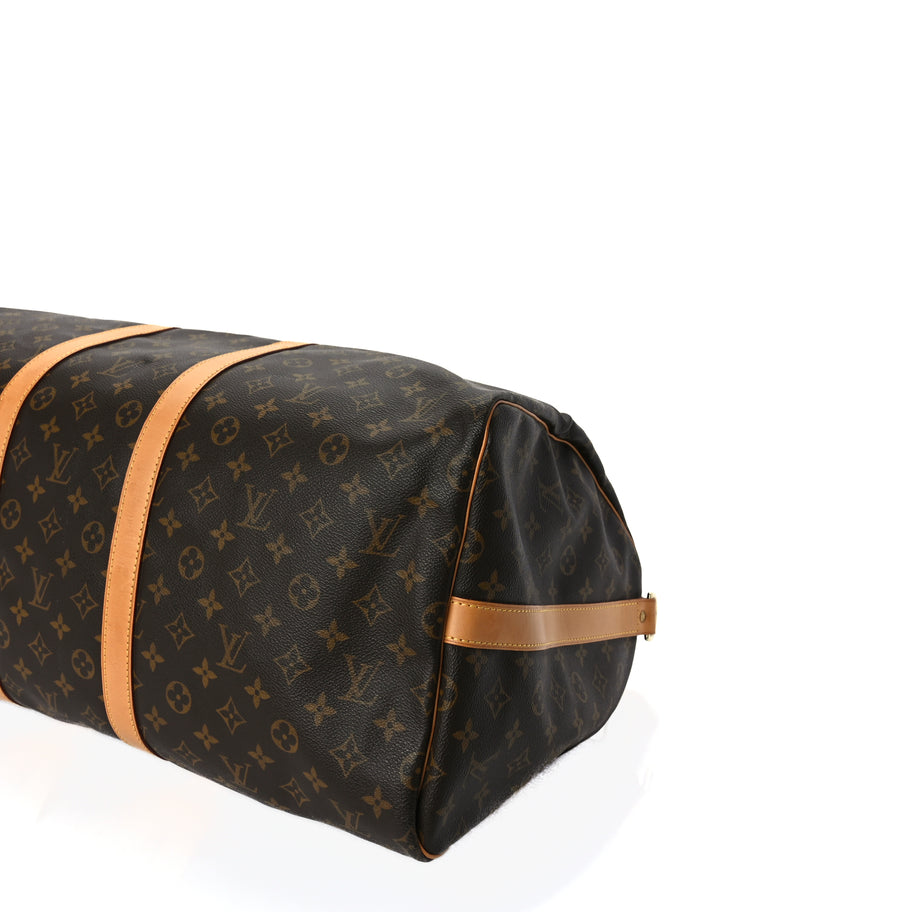 Louis Vuitton Monogram Keepall Bandouliere 55 Image 9
