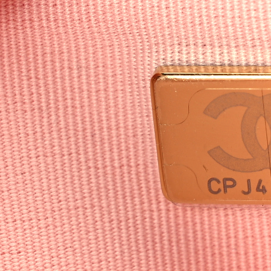 Chanel Caviar Quilted Wallet on Chain WOC  Light Pink Image 7