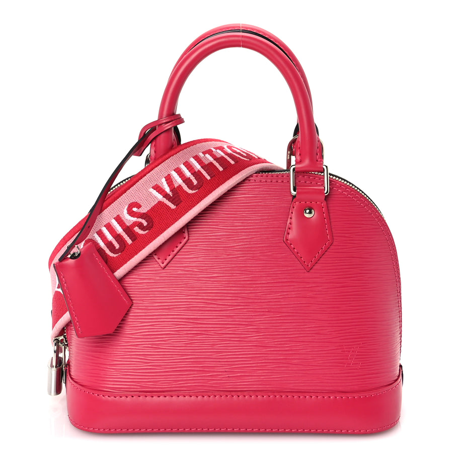 Louis Vuitton Epi Jacquard Alma BB  Rose Pondicherry Image 2