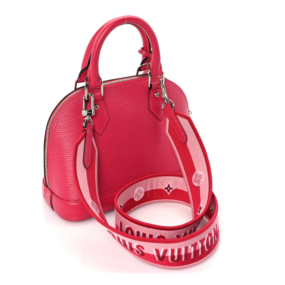 Louis Vuitton Epi Jacquard Alma BB  Rose Pondicherry Image 3