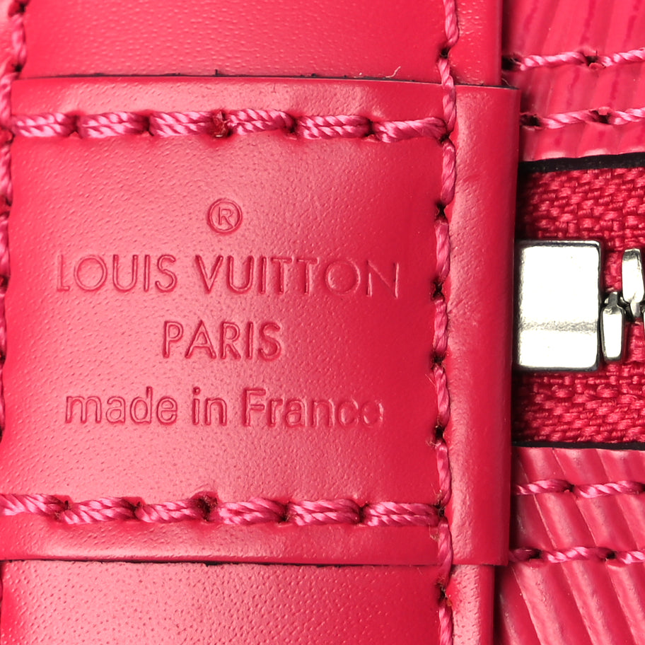 Louis Vuitton Epi Jacquard Alma BB  Rose Pondicherry Image 6