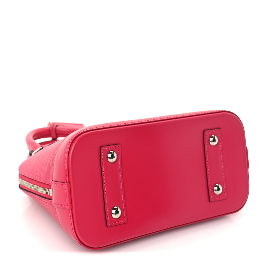 Louis Vuitton Epi Jacquard Alma BB  Rose Pondicherry Image 9
